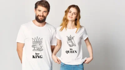 customized t shirts for couples